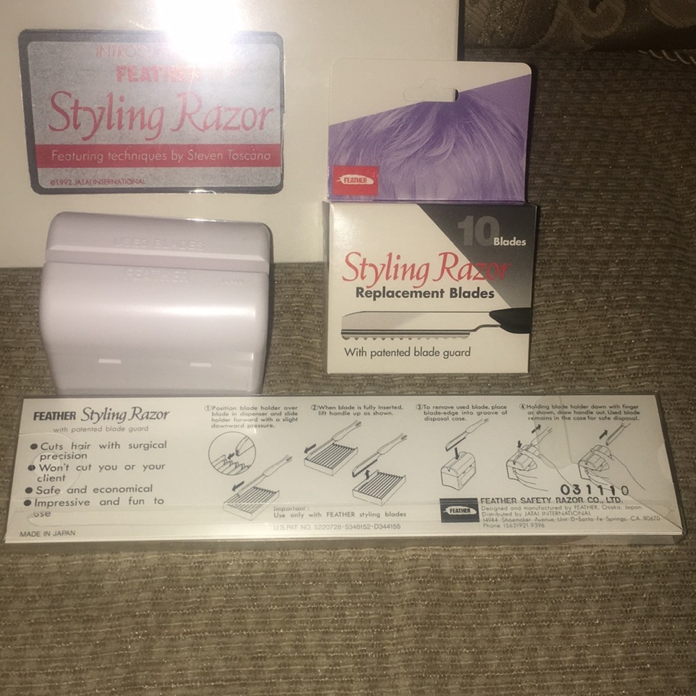 🪒 NWT VTG FEATHER Styling Razor - Picture 11 of 14